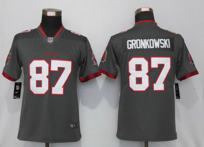 Women Nike Tampa Bay Buccaneers 87 Gronkowski Pewter Alternate Vapor Limited Jersey,We sell and wholesale Women Nike Tampa Bay Buccaneers 87 Gronkowski Pewter Alternate Vapor Limited Jersey on line form chian!